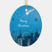 Kerst in de stad aangepaste ornament (Rechts)