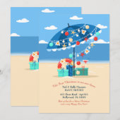 Kerst in de Tropen Verhuisbericht Feestdagenkaart (Voorkant / Achterkant)