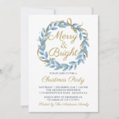 Kerst in de winter kaart (Voorkant)