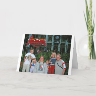 Kerst in Disneyland Feestdagen Kaart