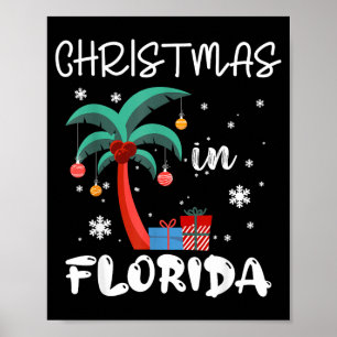 Kerst in FLORIDA Reis 2025 Familiereünie Poster
