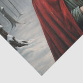 Kerst in het Bos - Decoupage - Tissuepapier (Detail)