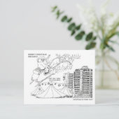 Kerst in het briefkaart van Swindon (Staand voorkant)