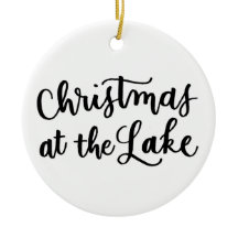 Kerst in het Lake Ornament