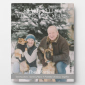 Kerst in het Retirement Magazine Hoesje Fotoplaat (Voorkant)