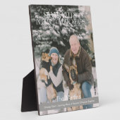 Kerst in het Retirement Magazine Hoesje Fotoplaat (Zijkant)