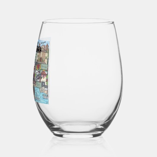 Kerst in het Santa Barbara glas (Links)