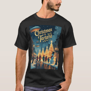 Kerst in het Tartaria Conspiracy T-shirt