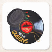 Kerst in Hollis Queens Kartonnen Onderzetters (Voorkant)