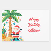 Kerst-in-juli-cadeaupapier Inpakpapier Vel (Voorkant 2)