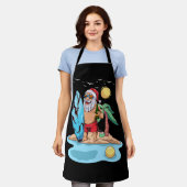 Kerst in juli Costume Clothing Santa Sur Schort (Gedragen)