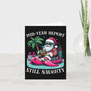 Kerst in juli Hawaiian Naughty Christmas Juli X Kaart