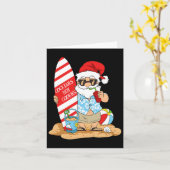 Kerst in juli Mannen vrouwen staarten geen koekjes Kaart (Gele Bloem)