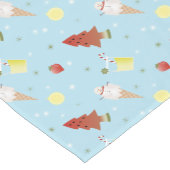 Kerst in juli Patroon Zomer BBQ Tafelloper (Hoek)