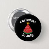 KERST IN JULI RONDE BUTTON 5,7 CM (Voorkant /achterkant)