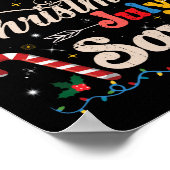 Kerst in juli Squad Zonnebrillen Zomer Strand Grap Poster (Hoek)