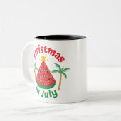 KERST IN JULI TWEEKLEURIGE KOFFIEMOK (Voorkant links)