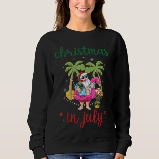 Kerst in jurk Juli Palm Tree Coconut Tube (Voorkant)