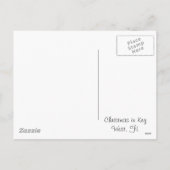 Kerst in Key West, Florida Feestdagenkaart (Achterkant)