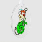 kerst in mermaid ornament (voorkant)