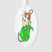 kerst in mermaid ornament (voorkant)