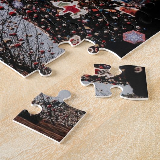 Kerst in moskou - puzzel legpuzzel (Zijkant)