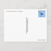 Kerst in New England Feestdagenkaart (Achterkant)