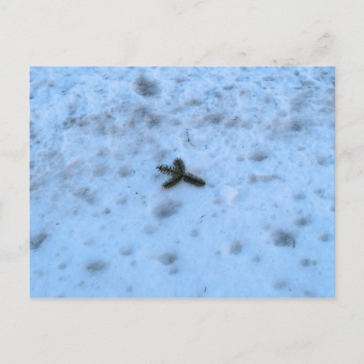 Kerst in New England Feestdagenkaart (Voorkant)