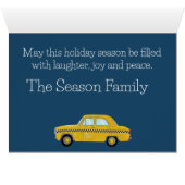 Kerst in New York City  (Binenzijde Horizontaal (Onderkant))