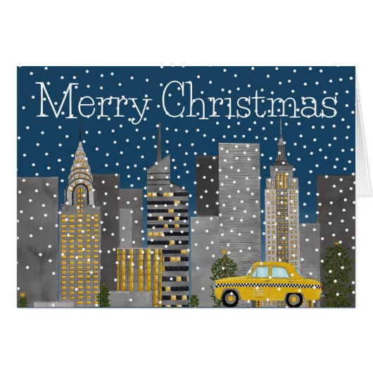 Kerst in New York City  (Voorkant Horizontaal)