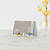 Kerst in New York City | Iconisch standbeeld Big A Kaart (Gele Bloem)