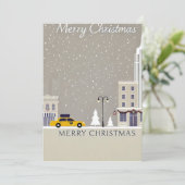 Kerst in New York City | Iconisch standbeeld Big A Kaart (Staand voorkant)