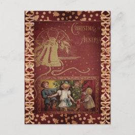 Kerst in Oostenrijk Vintage Briefkaart
