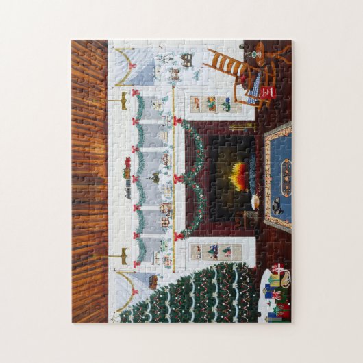 Kerst in Oregon Puzzel (Verticaal)