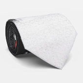 Kerst in Snowflakes Stropdas (Opgerold)