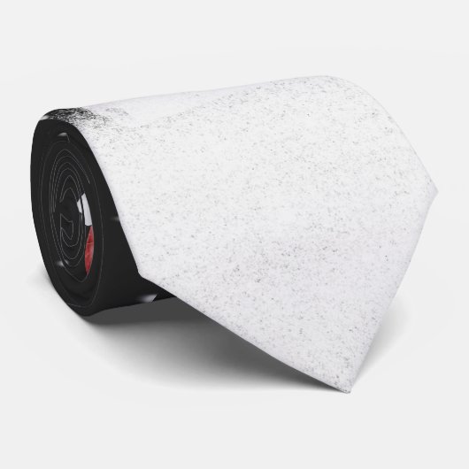 Kerst in Snowflakes Stropdas (Opgerold)