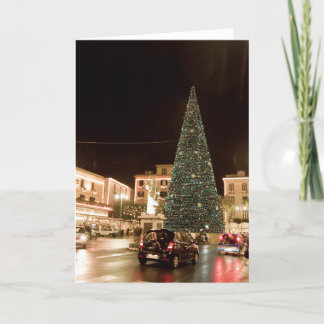 Kerst in Sorrento Feestdagen Kaart