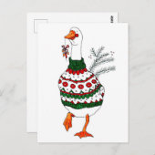 Kerst in Turkije in een Zweater Briefkaart (Voorkant / Achterkant)