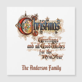 Kerst (in verlichte letters)