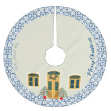 Kerst ingericht huis en Portugese tegels