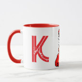 Kerst Initiaal Mok (Links)