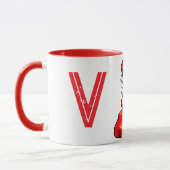 Kerst Initiaal Mok (Links)