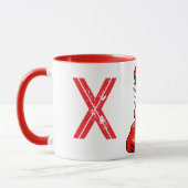 Kerst Initiaal Mok (Links)