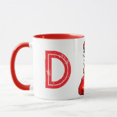 Kerst Initiaal Mok (Links)