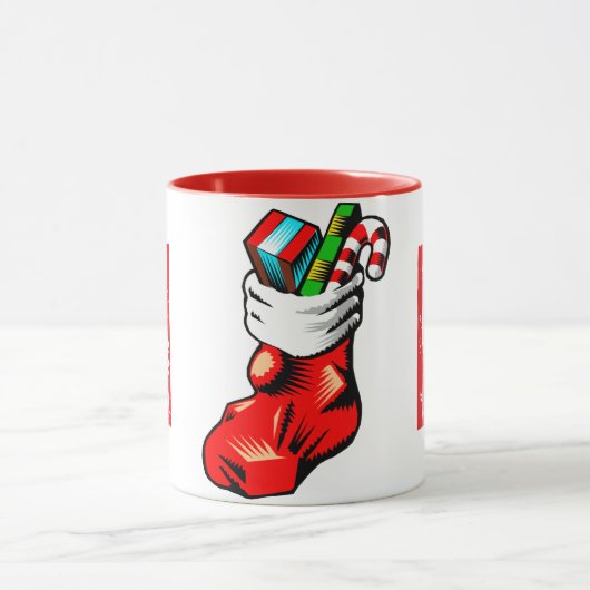 Kerst Initiaal Mok (Midden)