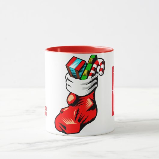 Kerst Initiaal Mok (Midden)