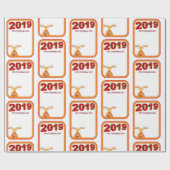 Kerst Inpakpapier 2019 (Vlak)