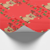 Kerst inpakpapier Aanpasbaar (Hoek)