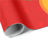 Kerst inpakpapier Afrikaanse elf (Rol Hoek)