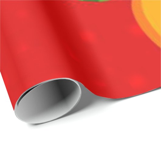 Kerst inpakpapier Afrikaanse elf (Rol Hoek)